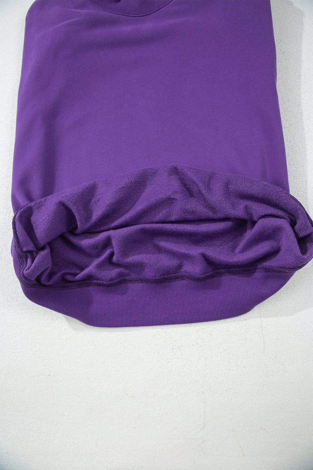 Gray Solid Color Oversized Mock Neck Sweatshirt