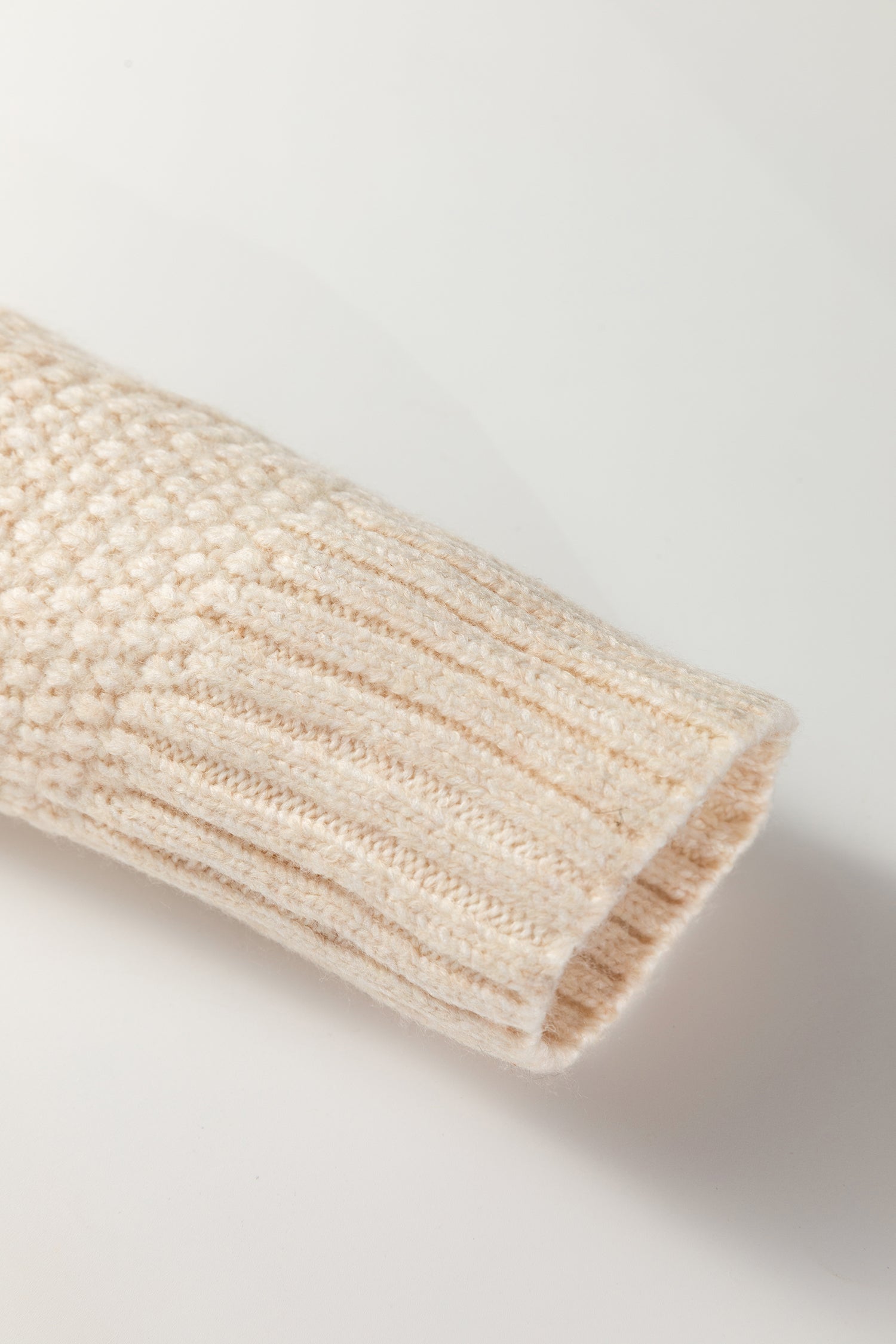 Coffee Twist Cable Knit Drop Shoulder Loose Fit Sweater Dress