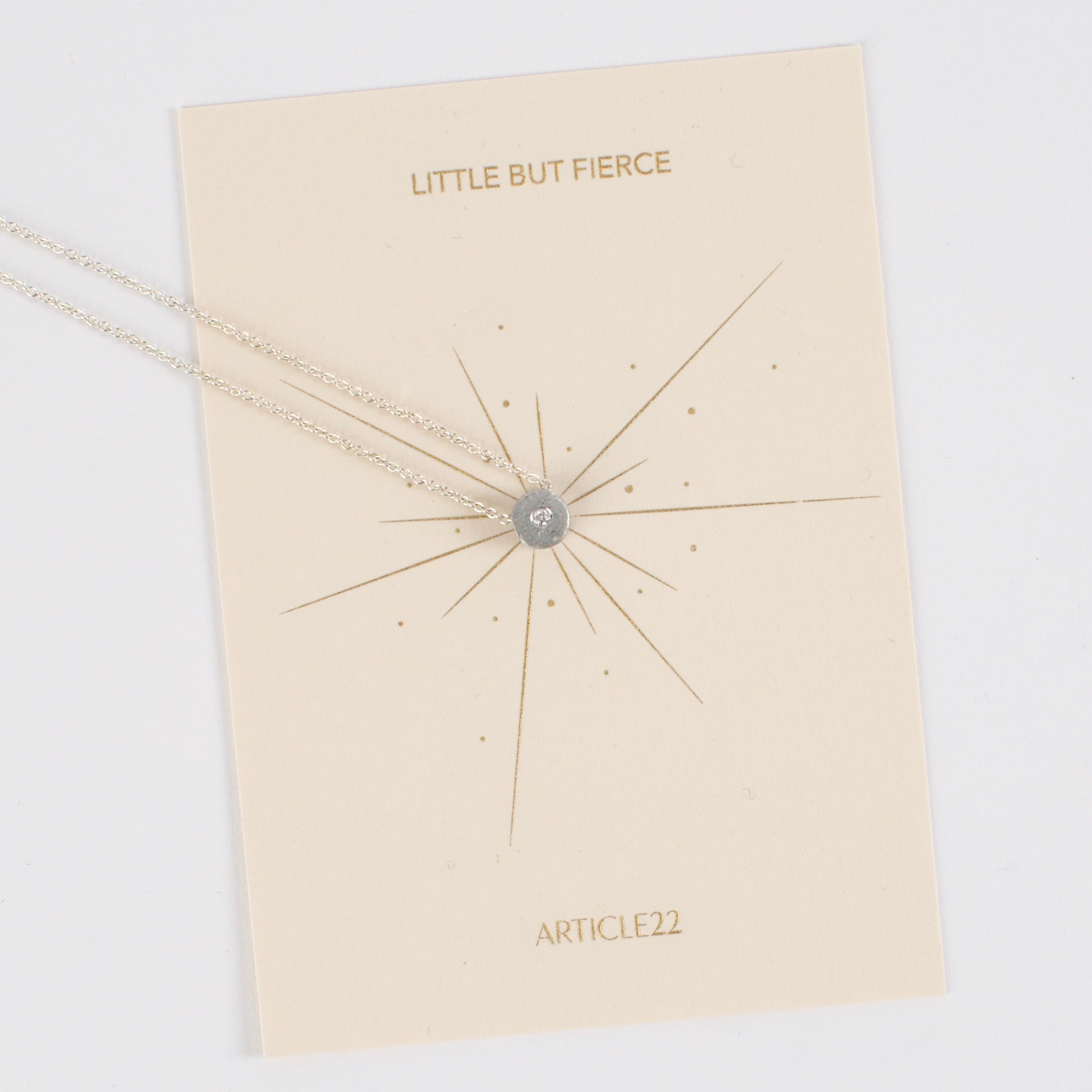 WHITE DIAMOND NECKLACE