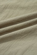 Laurel Green Zipped Pocket Cropped Hooded Utility Jacket